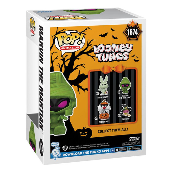 FUNKO POP LOONEY TUNES MARVIN EL Funkos FUNKO POP LOONEY TUNES MARVIN EL Funkos