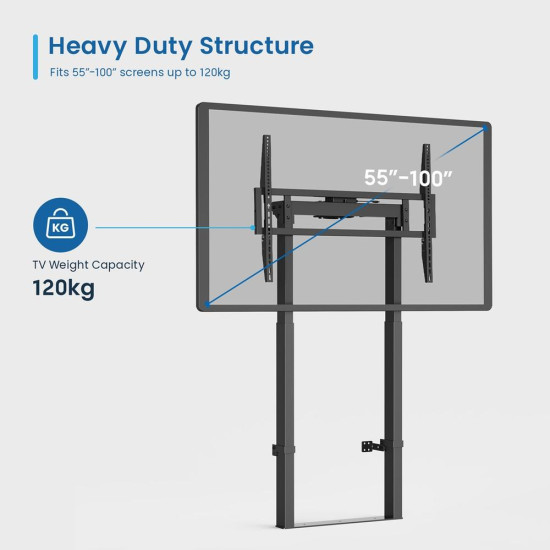 SOPORTE PARED EWENT VESA HASTA 100 PULGADAS Soportes monitores tv SOPORTE PARED EWENT VESA HASTA 100 PULGADAS Soportes monitores tv