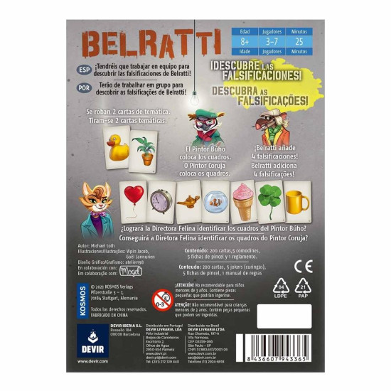 JUEGO MESA BELRATTI Juegos de mesa JUEGO MESA BELRATTI Juegos de mesa