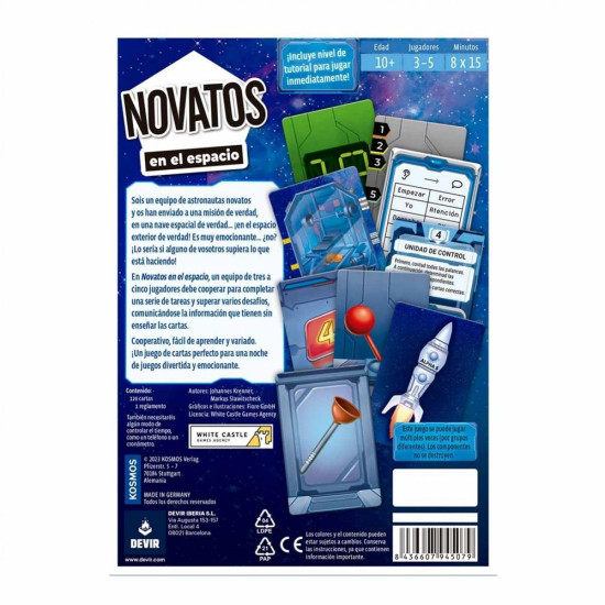 JUEGO MESA NOVATOS EN EL ESPACIO Juegos de mesa JUEGO MESA NOVATOS EN EL ESPACIO Juegos de mesa
