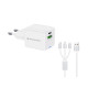 CARGADOR PARED CONCEPTRONIC ALTHEA16W 33W + Baterías y cargadores portátiles CARGADOR PARED CONCEPTRONIC ALTHEA16W 33W + Baterías y cargadores portátiles