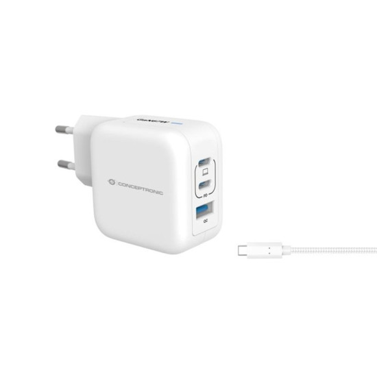 CARGADOR PARED CONCEPTRONIC ALTHEA17W 67W + Baterías y cargadores portátiles CARGADOR PARED CONCEPTRONIC ALTHEA17W 67W + Baterías y cargadores portátiles