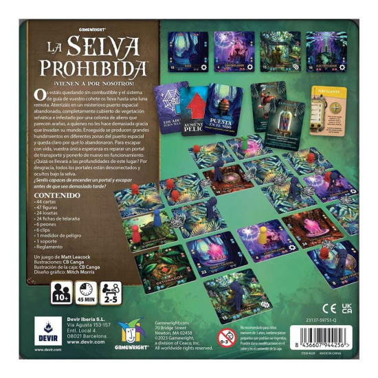 JUEGO MESA LA SELVA PROHIBIDA Juegos de mesa JUEGO MESA LA SELVA PROHIBIDA Juegos de mesa