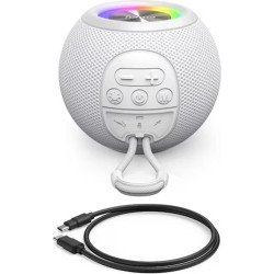 ALTAVOZ HAMA BALL SHAPE MONO BLANCO