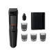 AFEITADORA PHILIPS MULTIGROOM SERIES 3000 MG3710 Afeitadoras AFEITADORA PHILIPS MULTIGROOM SERIES 3000 MG3710 Afeitadoras