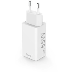CARGADOR PARED HAMA GAN 65W 1