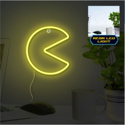 LÁMPARA PARED PALADONE PAC - MAN LUZ LED
