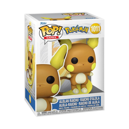 FUNKO POP POKEMON RAICHU ALOLA FK85800 Funkos FUNKO POP POKEMON RAICHU ALOLA FK85800 Funkos