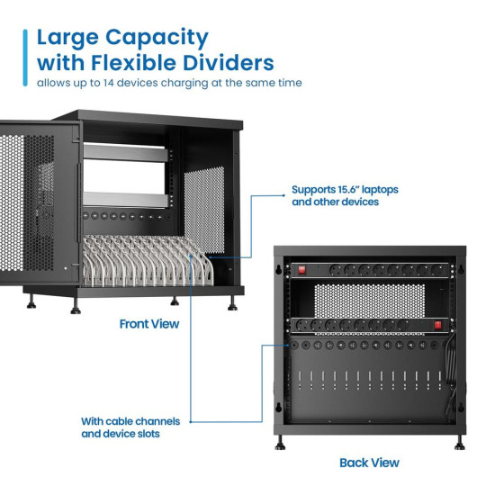 ARMARIO CARRO CARGA EWENT EW1714 14 Armarios rack
