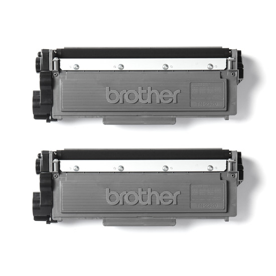 PACK TONER BROTHER TN2320TWIN NEGRO 2UDS Consumibles impresión láser PACK TONER BROTHER TN2320TWIN NEGRO 2UDS Consumibles impresión láser