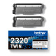 PACK TONER BROTHER TN2320TWIN NEGRO 2UDS Consumibles impresión láser PACK TONER BROTHER TN2320TWIN NEGRO 2UDS Consumibles impresión láser