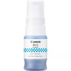 BOTELLA TINTA CANON GI - 55 INK CIAN