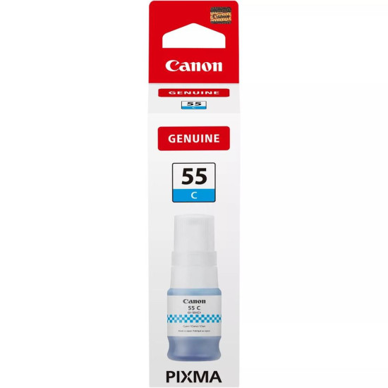BOTELLA TINTA CANON GI - 55 INK CIAN Consumibles impresión de tinta BOTELLA TINTA CANON GI - 55 INK CIAN Consumibles impresión de tinta