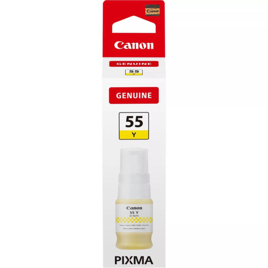 BOTELLA TINTA CANON GI - 55 INK AMARILLO Consumibles impresión de tinta BOTELLA TINTA CANON GI - 55 INK AMARILLO Consumibles impresión de tinta