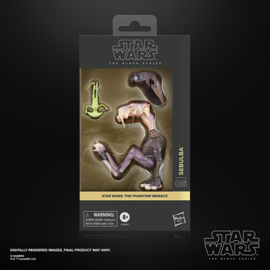FIGURA HASBRO STAR WARS THE BLACK Figuras