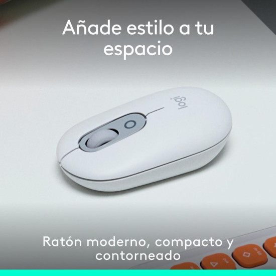 RATON INALAMBRICO LOGITECH POP MOUSE BLANCO Ratones RATON INALAMBRICO LOGITECH POP MOUSE BLANCO Ratones