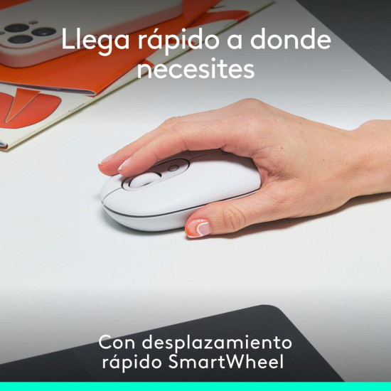 RATON INALAMBRICO LOGITECH POP MOUSE BLANCO Ratones RATON INALAMBRICO LOGITECH POP MOUSE BLANCO Ratones