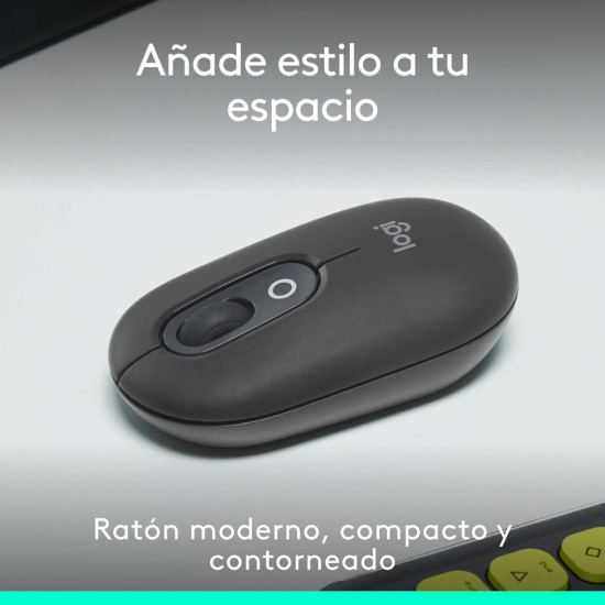 RATON INALAMBRICO LOGITECH POP MOUSE GRAFITO Ratones RATON INALAMBRICO LOGITECH POP MOUSE GRAFITO Ratones