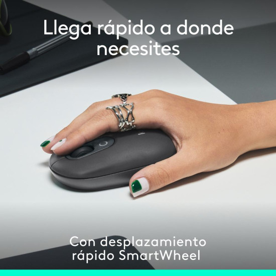 RATON INALAMBRICO LOGITECH POP MOUSE GRAFITO Ratones RATON INALAMBRICO LOGITECH POP MOUSE GRAFITO Ratones