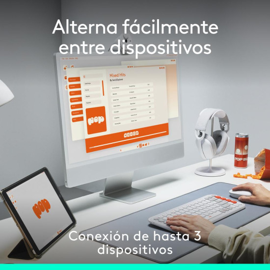 RATON INALAMBRICO LOGITECH POP MOUSE GRAFITO Ratones RATON INALAMBRICO LOGITECH POP MOUSE GRAFITO Ratones