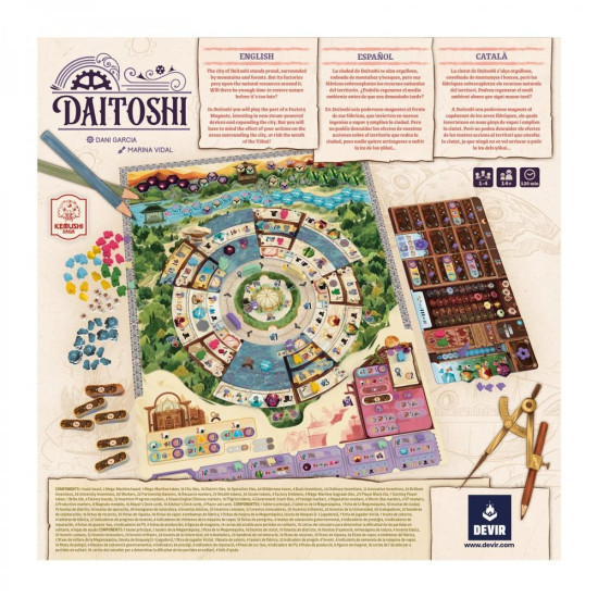JUEGO MESA DAITOSHI Juegos de mesa JUEGO MESA DAITOSHI Juegos de mesa