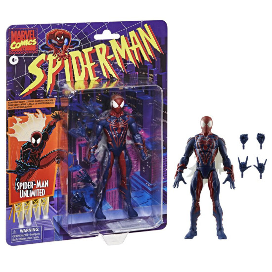 FIGURA HASBRO MARVEL COMICS SPIDER - MAN UNLIMITED Figuras FIGURA HASBRO MARVEL COMICS SPIDER - MAN UNLIMITED Figuras