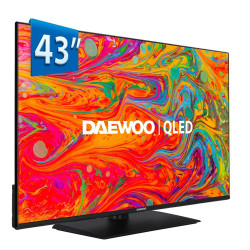 TV DAEWOO 43 PULGADAS QLED 4K UHD