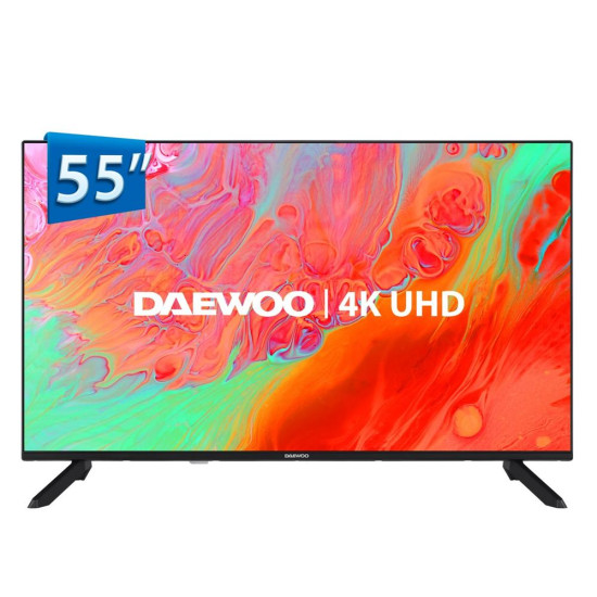 TV DAEWOO 55 PULGADAS LED 4K UHD Television TV DAEWOO 55 PULGADAS LED 4K UHD Television