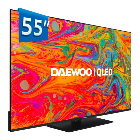 TV DAEWOO 55 PULGADAS QLED 4K UHD Television TV DAEWOO 55 PULGADAS QLED 4K UHD Television