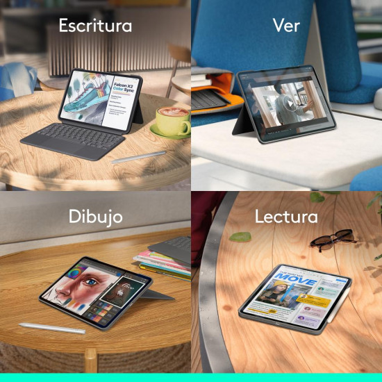 FUNDA LOGITECH COMBO TOUCH CON TECLADO Accesorios de tablets FUNDA LOGITECH COMBO TOUCH CON TECLADO Accesorios de tablets