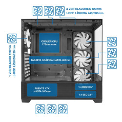 CAJA ORDENADOR GAMING COOLBOX GA250 VISION