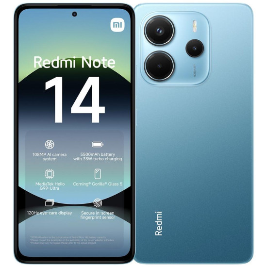 MOVIL XIAOMI REDMI NOTE 14 8 Smartphones MOVIL XIAOMI REDMI NOTE 14 8 Smartphones