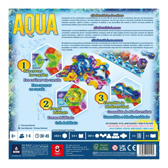 JUEGO MESA AQUA Juegos de mesa JUEGO MESA AQUA Juegos de mesa