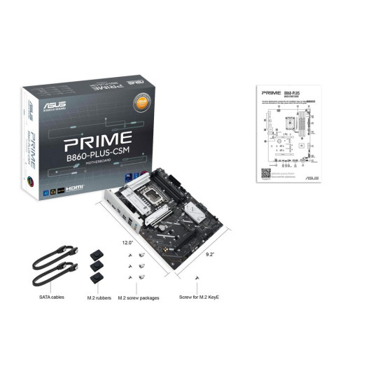 PLACA BASE ASUS INTEL PRIME B860 - PLUS - CSM Placas base PLACA BASE ASUS INTEL PRIME B860 - PLUS - CSM Placas base