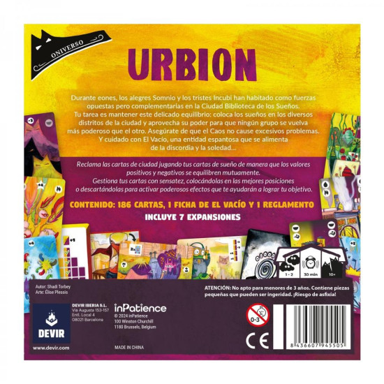 JUEGO MESA URBION Juegos de mesa JUEGO MESA URBION Juegos de mesa