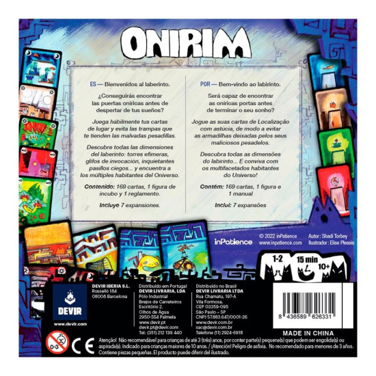 JUEGO MESA ONIRIM Juegos de mesa JUEGO MESA ONIRIM Juegos de mesa
