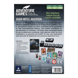 JUEGO MESA ADVENTURE GAMES: GRAN HOTEL