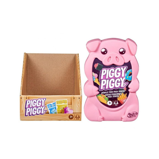 JUEGO CARTAS HASBRO PIGGY PIGGY Juegos de mesa