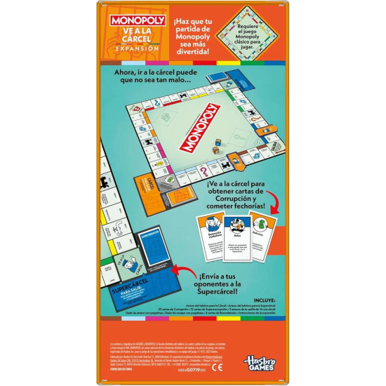 EXPANSIÓN HASBRO MONOPOLY VE A LA Juegos de mesa EXPANSIÓN HASBRO MONOPOLY VE A LA Juegos de mesa