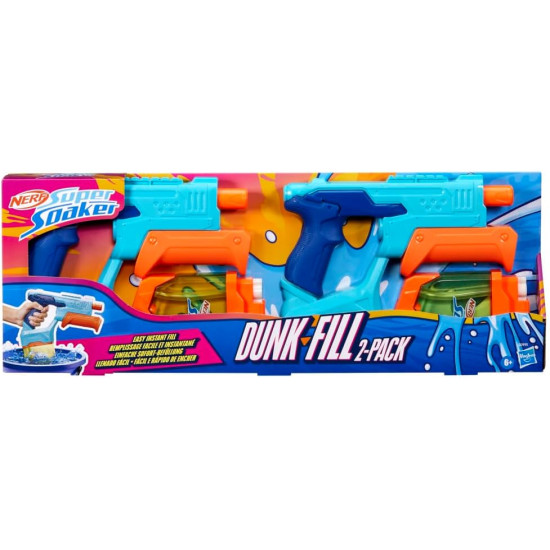 2 PISTOLAS HASBRO NERF SUPER SOAKER Juguetes 2 PISTOLAS HASBRO NERF SUPER SOAKER Juguetes