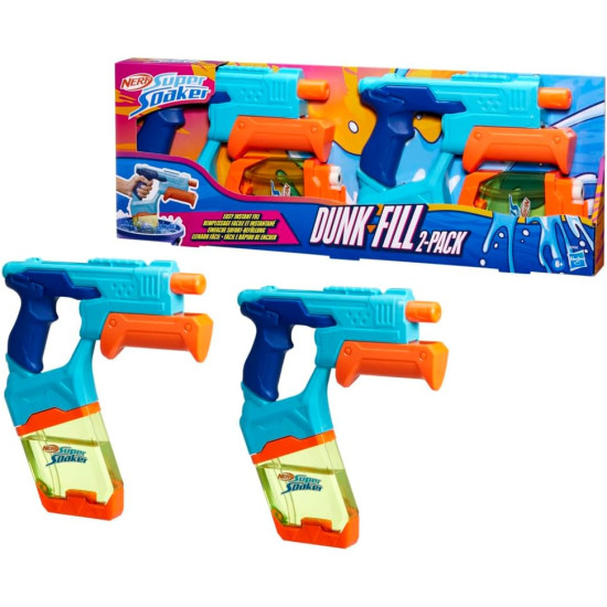 2 PISTOLAS HASBRO NERF SUPER SOAKER Juguetes 2 PISTOLAS HASBRO NERF SUPER SOAKER Juguetes