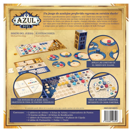 JUEGO MESA AZUL DUEL Juegos de mesa JUEGO MESA AZUL DUEL Juegos de mesa