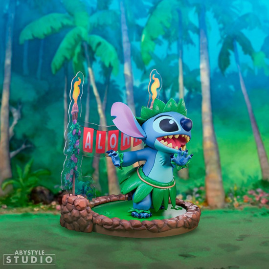 FIGURA ABYSTYLE DISNEY STITCH HULA DANCE Figuras FIGURA ABYSTYLE DISNEY STITCH HULA DANCE Figuras