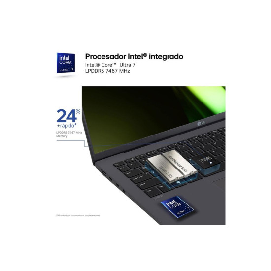 PORTATIL LG GRAM 17Z90S - G INTEL CORE Pc portátiles PORTATIL LG GRAM 17Z90S - G INTEL CORE Pc portátiles
