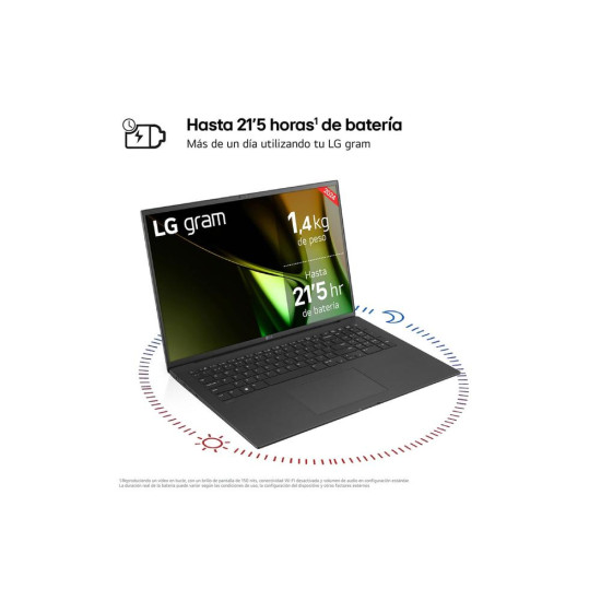 PORTATIL LG GRAM 17Z90S - G INTEL CORE Pc portátiles PORTATIL LG GRAM 17Z90S - G INTEL CORE Pc portátiles