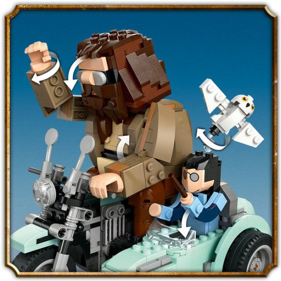 LEGO HARRY POTTER VIAJE EN MOTO Legos LEGO HARRY POTTER VIAJE EN MOTO Legos