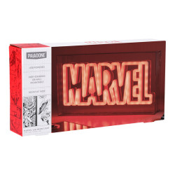 LÁMPARA PALADONE MARVEL LOGO LED NEON