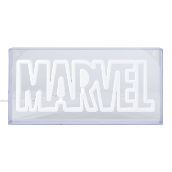 LÁMPARA PALADONE MARVEL LOGO LED NEON Lampara merchandising LÁMPARA PALADONE MARVEL LOGO LED NEON Lampara merchandising