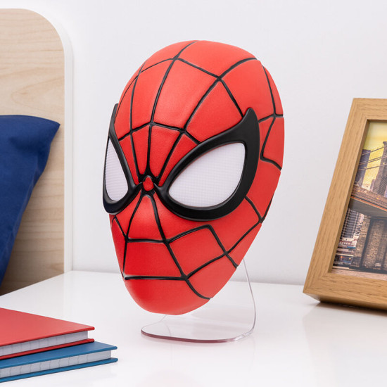 LÁMPARA PALADONE SPIDER - MAN MÁSCARA 22 CM Lampara merchandising LÁMPARA PALADONE SPIDER - MAN MÁSCARA 22 CM Lampara merchandising