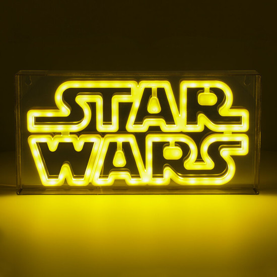 LÁMPARA PALADONE STAR WARS LOGO LED Lampara merchandising LÁMPARA PALADONE STAR WARS LOGO LED Lampara merchandising